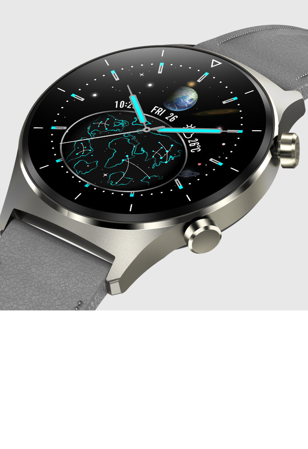 Waterproof Silicone Strap Bluetooth Watch