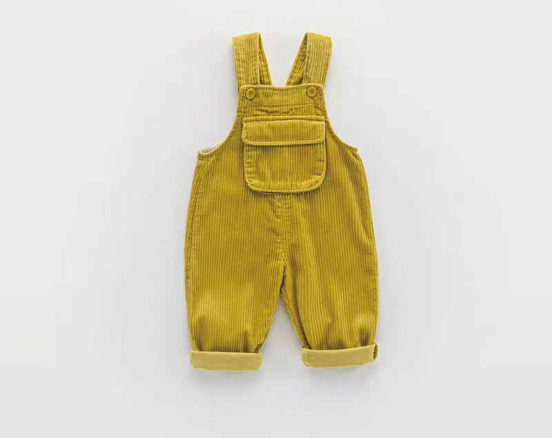 Loose Casual -style Corduroy Pants