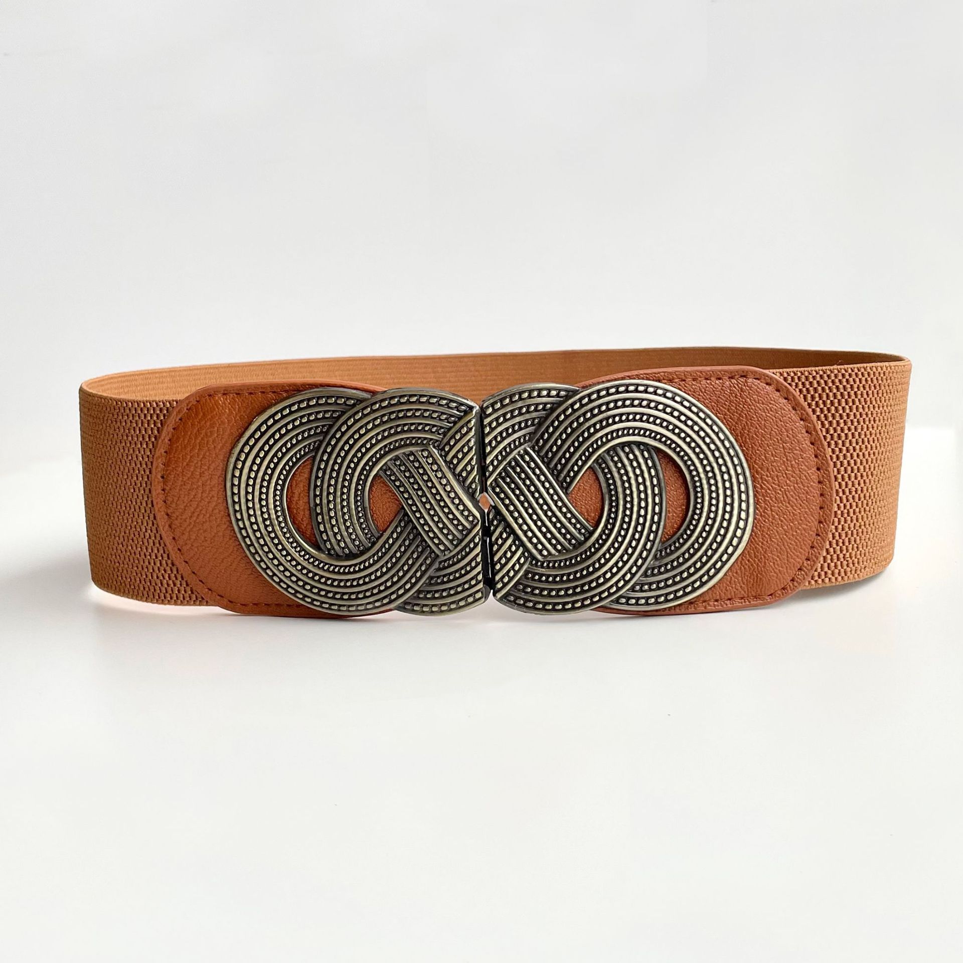 Retro Elastic Wide Belt