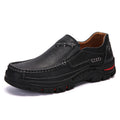 Top layer leather business casual shoes