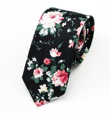 Men's Cotton Print Tie