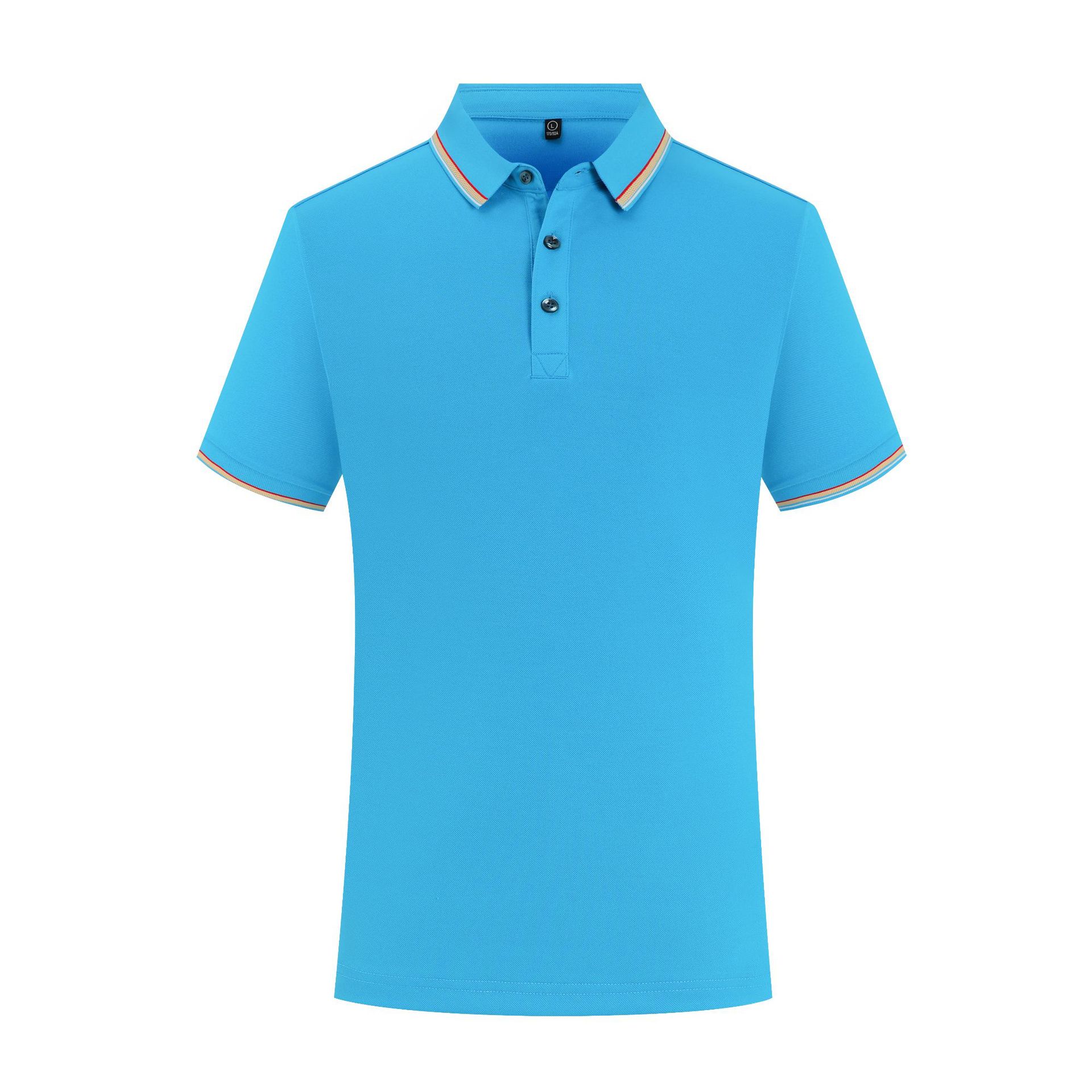 Summer Ice Silk Overalls Polo Shirt