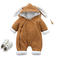 Autumn Winter Coat Jumpsuit