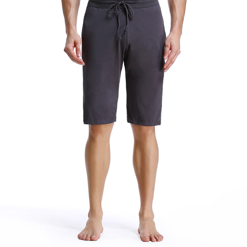 Men's Loose-Fit Cotton Bottoming Pants For Home Wear And Outdoors