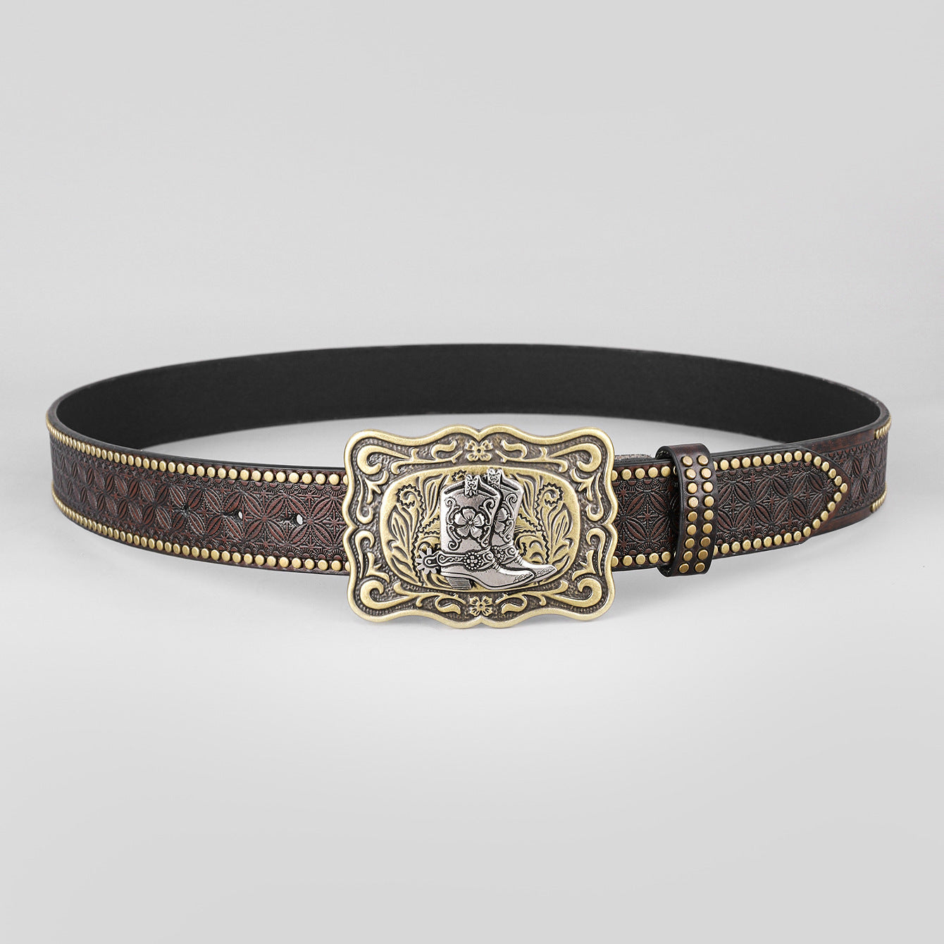Trendy Western Denim Belt