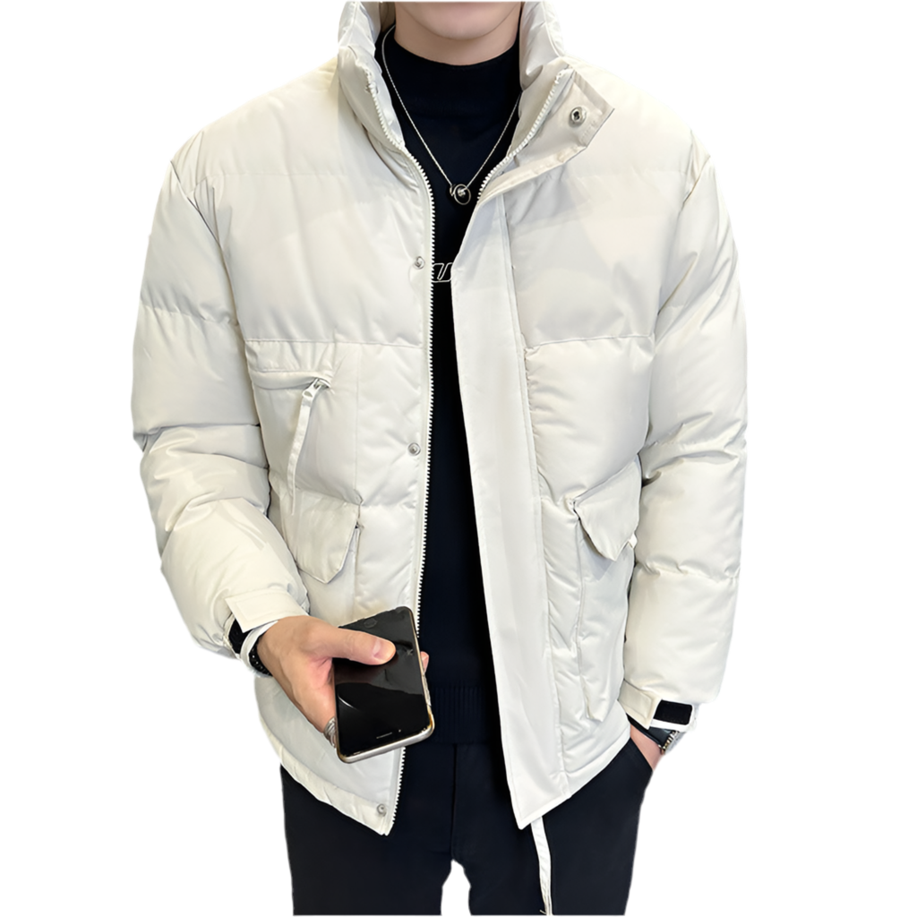 Cotton Jacket Thickening Stand Collar Bread Coat Leisure Warm