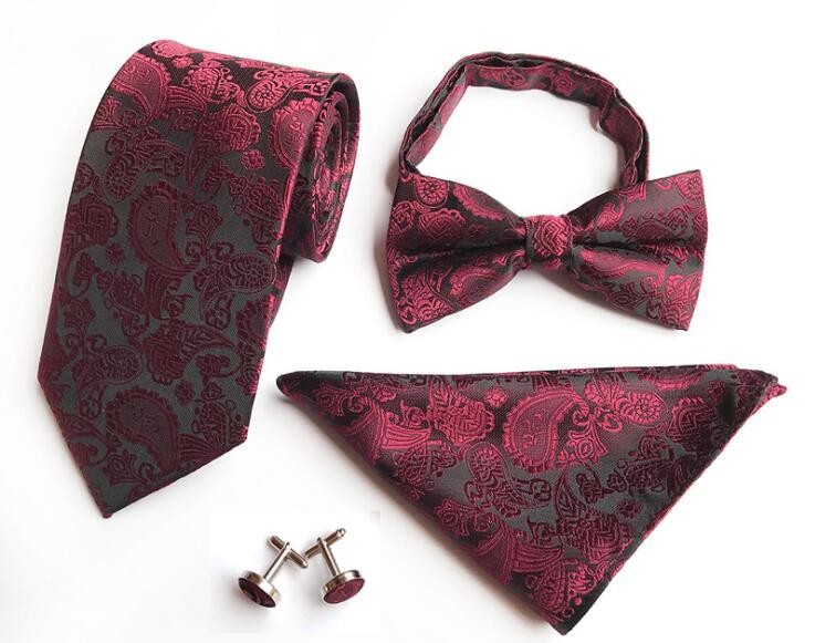 Silk Jacquard Tie Business Formal Wear Corporate