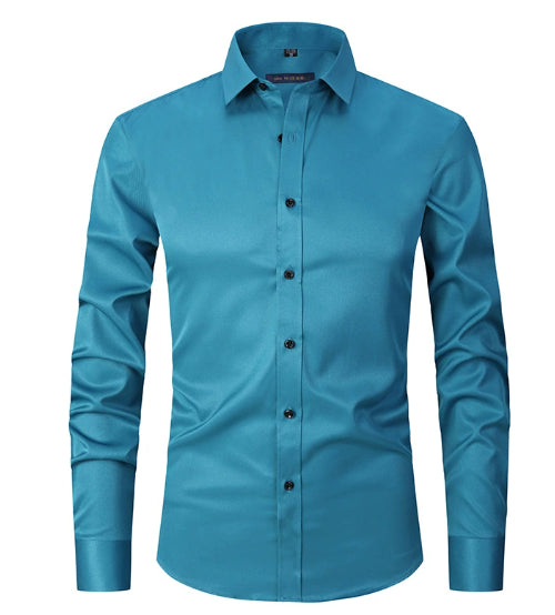 Elastic Shirt Men's Long Sleeves