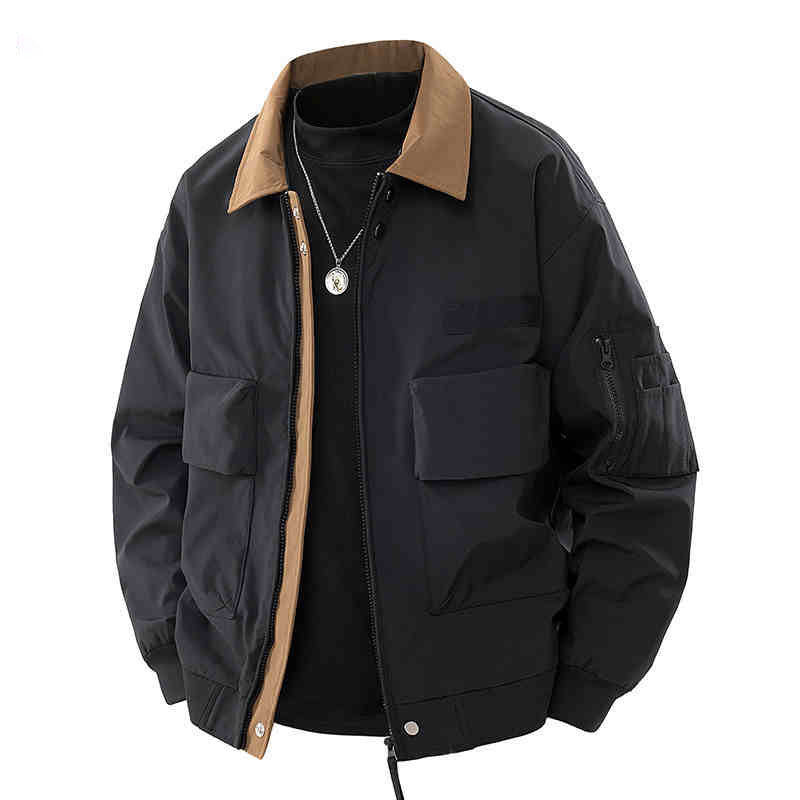 American Baseball Collar Coat