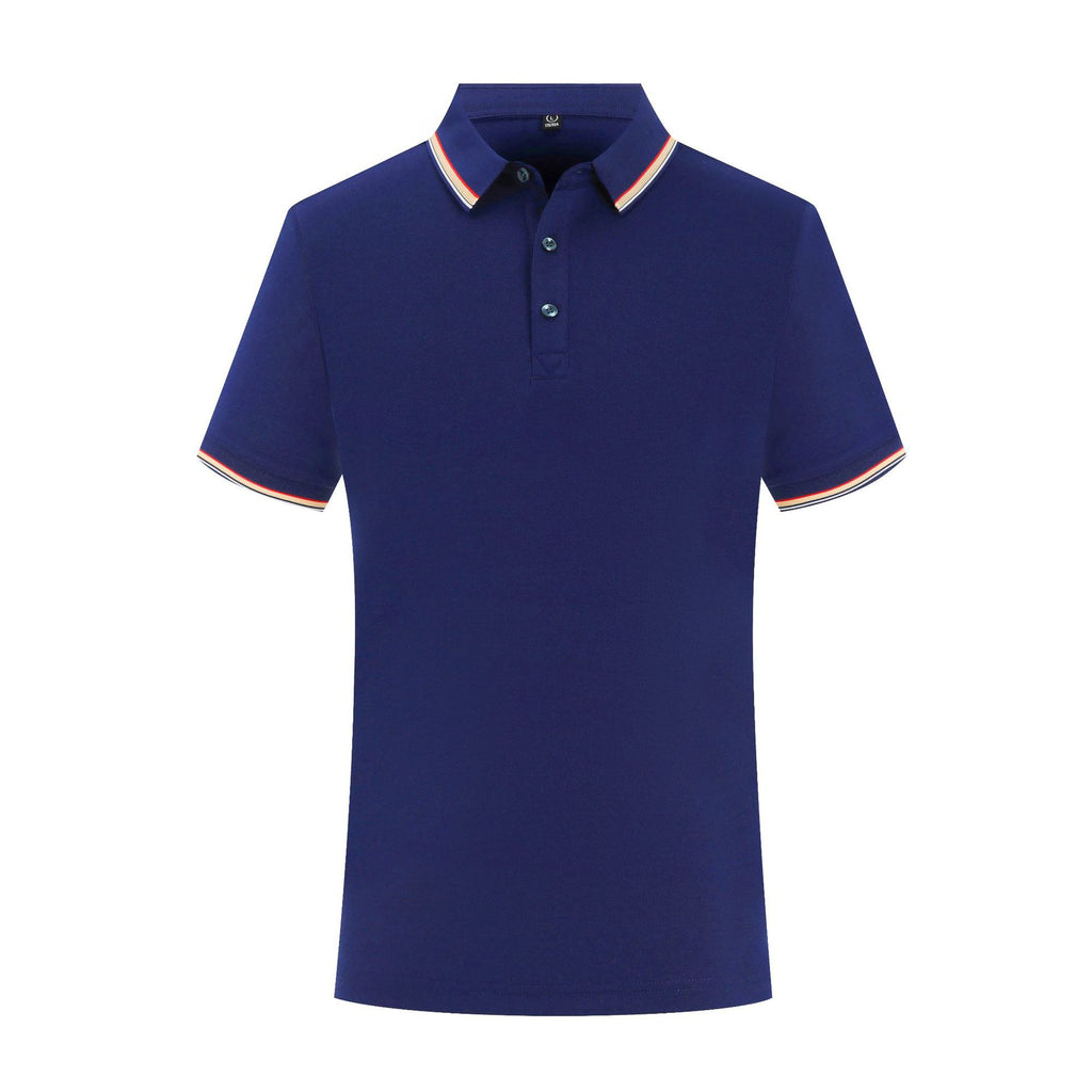 Summer Ice Silk Overalls Polo Shirt