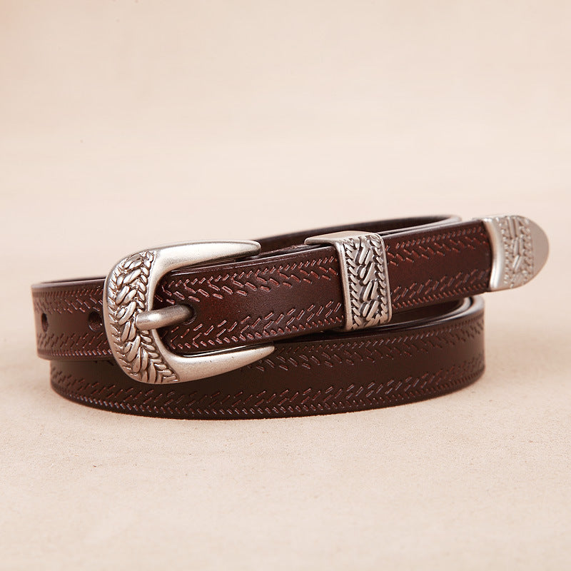 Jeans Casual Pin Buckle Belt