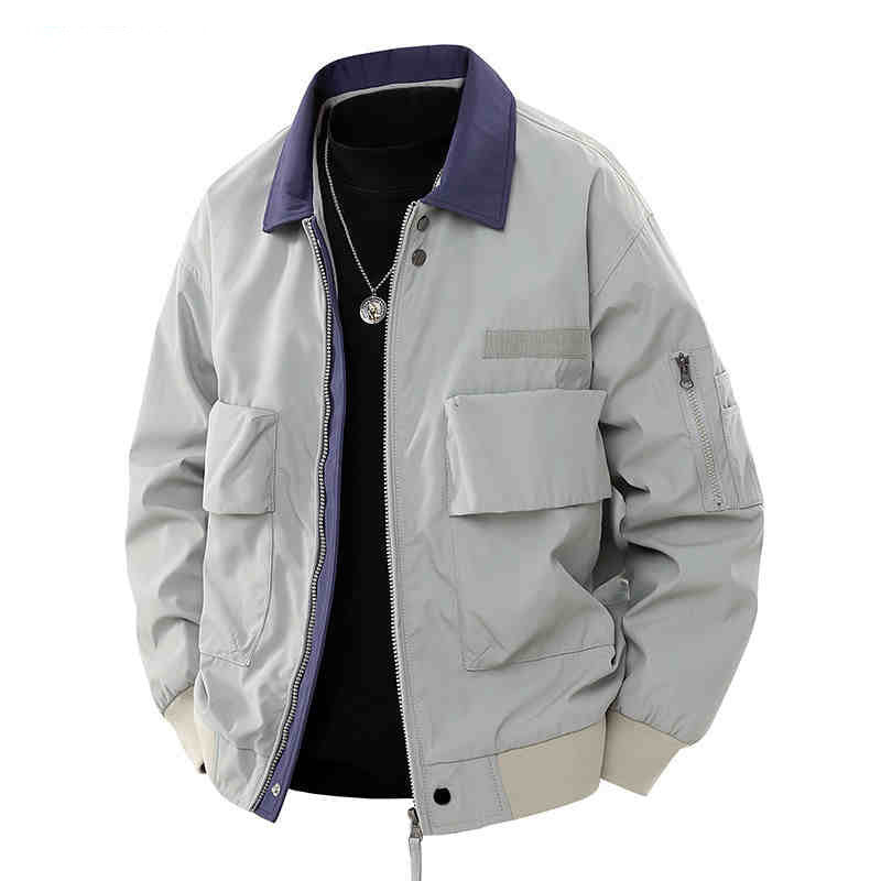 American Baseball Collar Coat