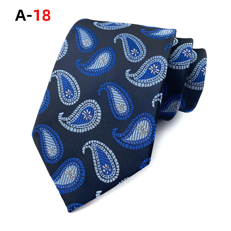Paisley Polyester Jacquard Men's Tie