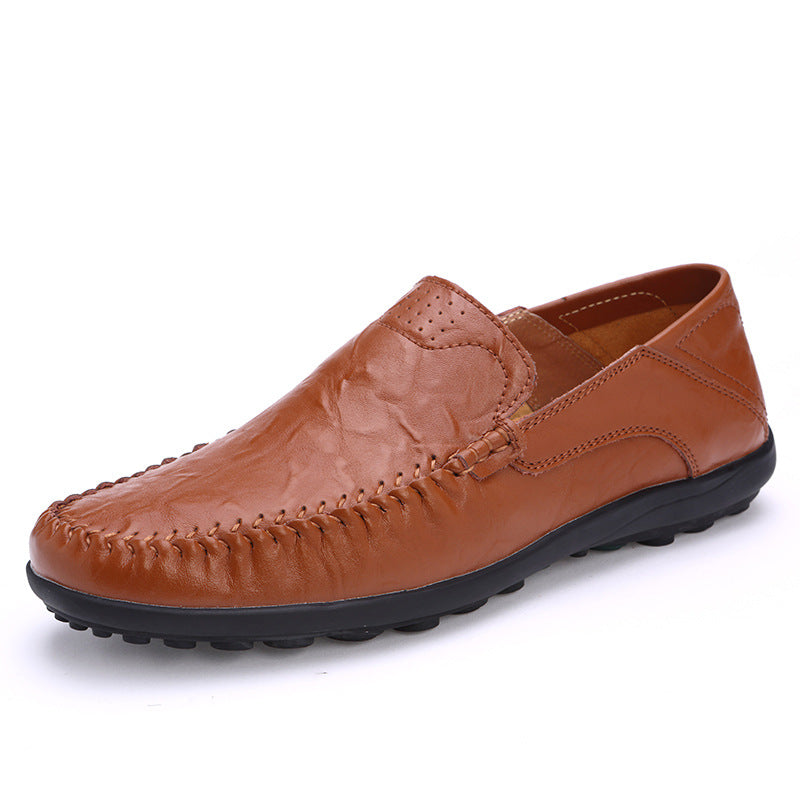 Men Leather Shoes Lightweight