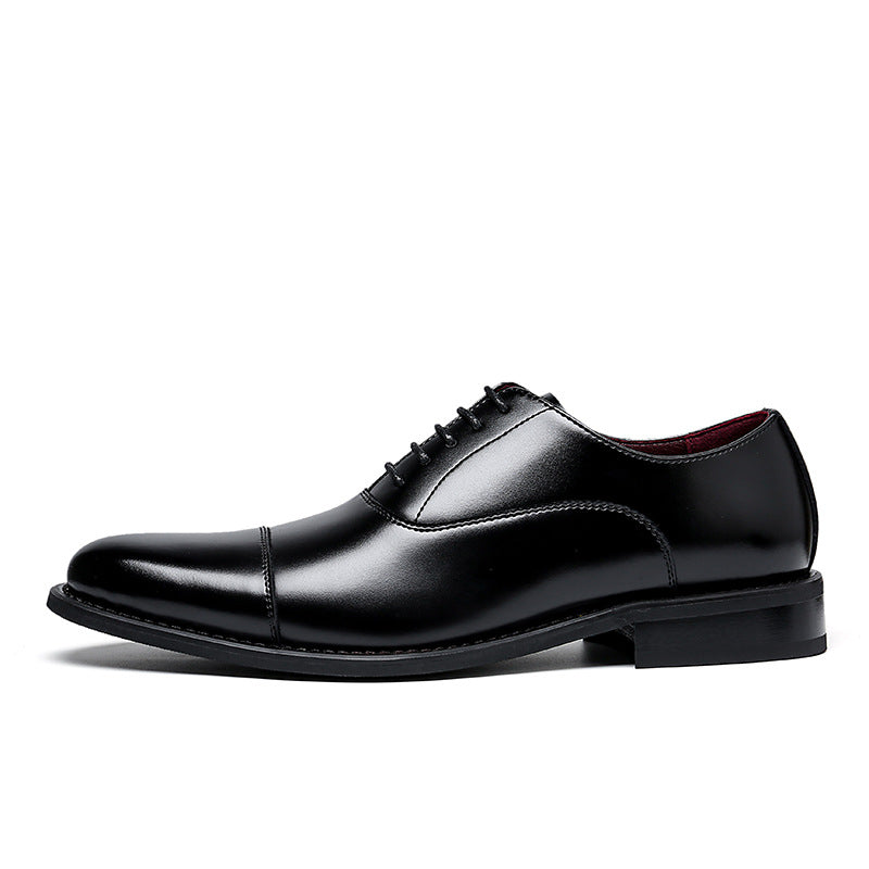 Men's Casual Leather Shoes Cowhide British Style