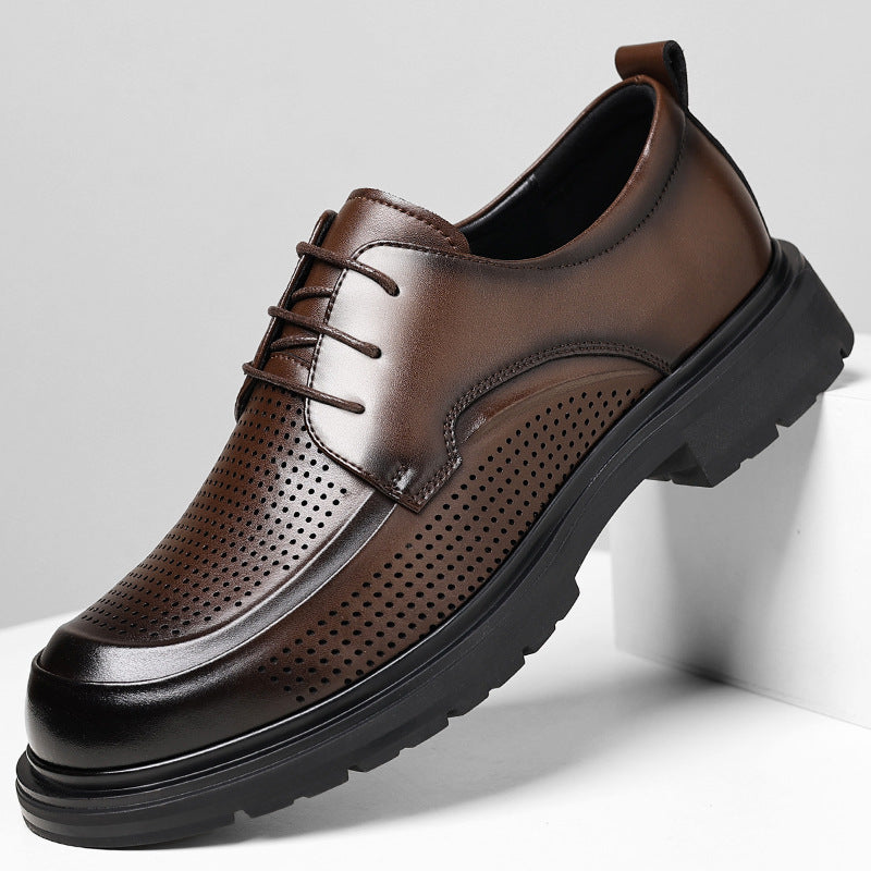 Hollow Leather Shoes