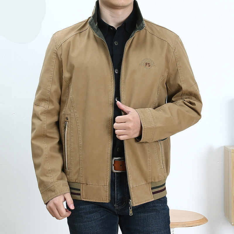 Loose Coat Stand Collar