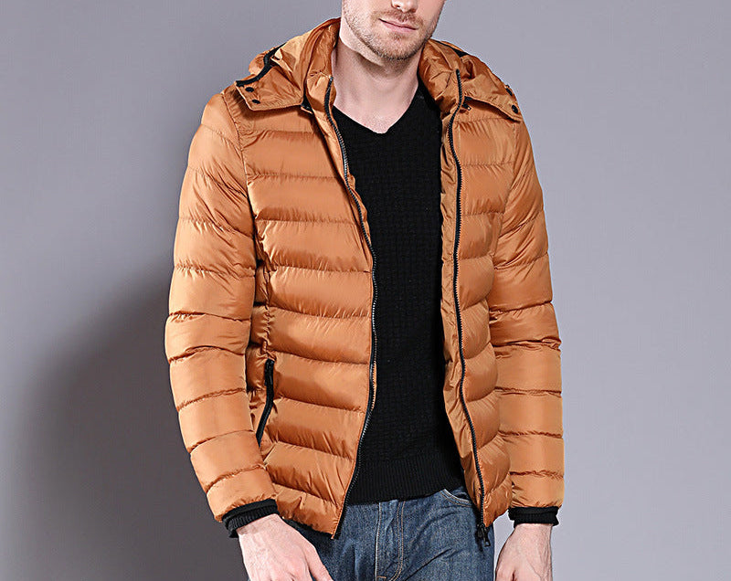 Winter Hooded Down Cotton Padded Jacket