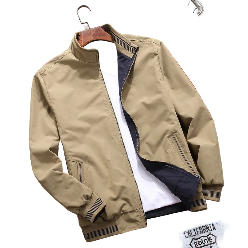 Stand Collar Casual Jacket