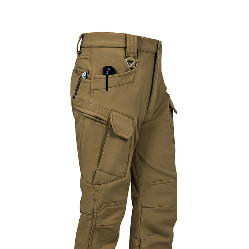 Fleece-lined Warm Casual Ultra-thick Hiking Pant