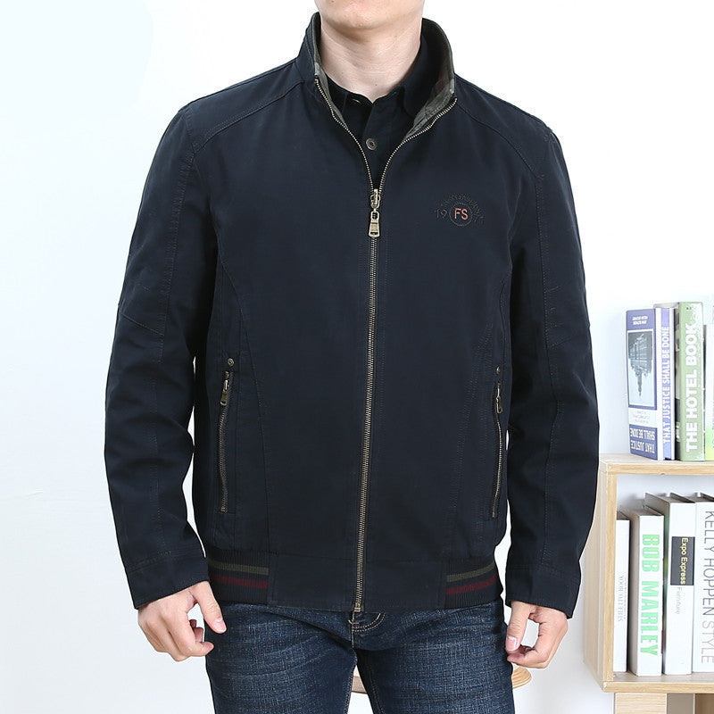 Loose Coat Stand Collar
