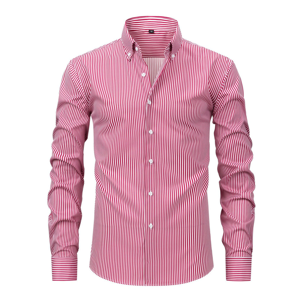 Four-sided Stretch Digital Printing Striped Long Sleeve