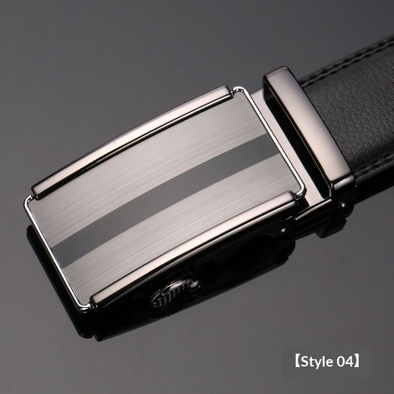 Mens Stylish Versatile And Trendy Business Leather Belt
