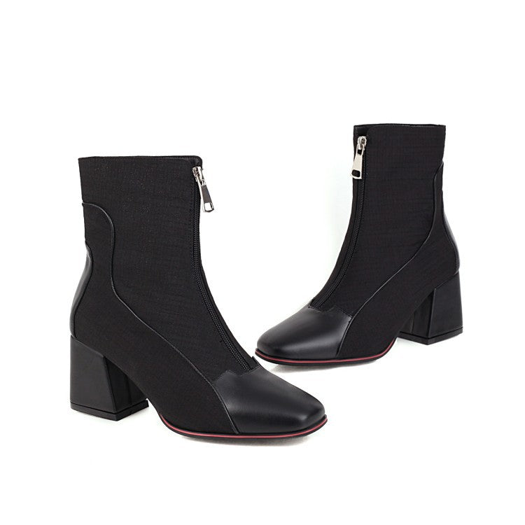 Heel High Heel Ankle Boots