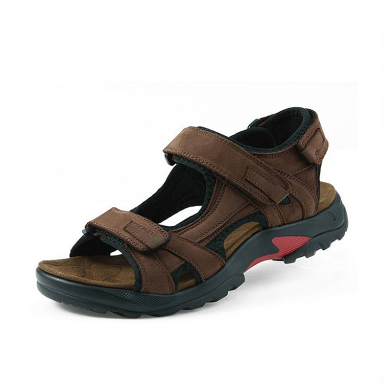 Breathable Leather Cowhide Beach Shoes