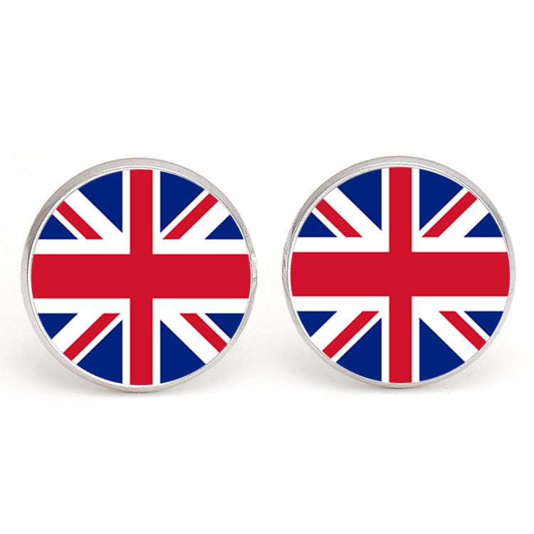 Santa Claus Enamel Cufflinks for Men – Diamond Sadaf