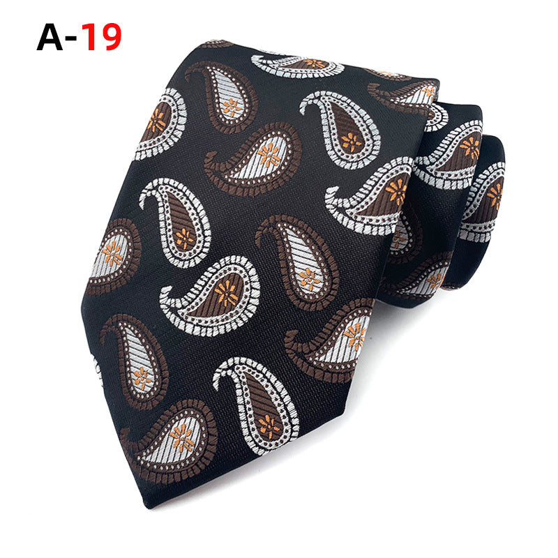 Paisley Polyester Jacquard Men's Tie