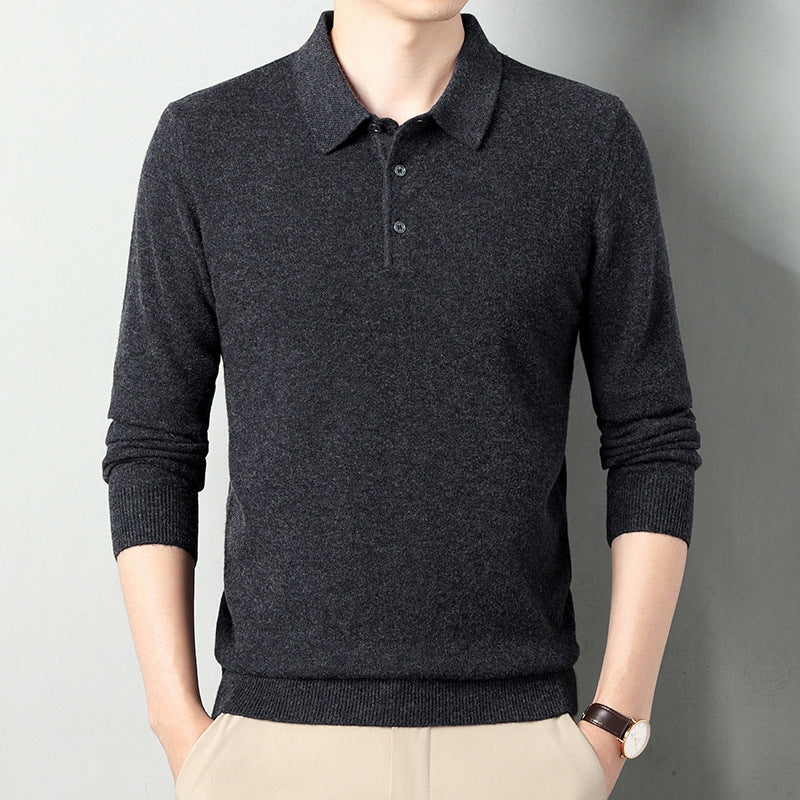 Wool Lapel Long Sleeve