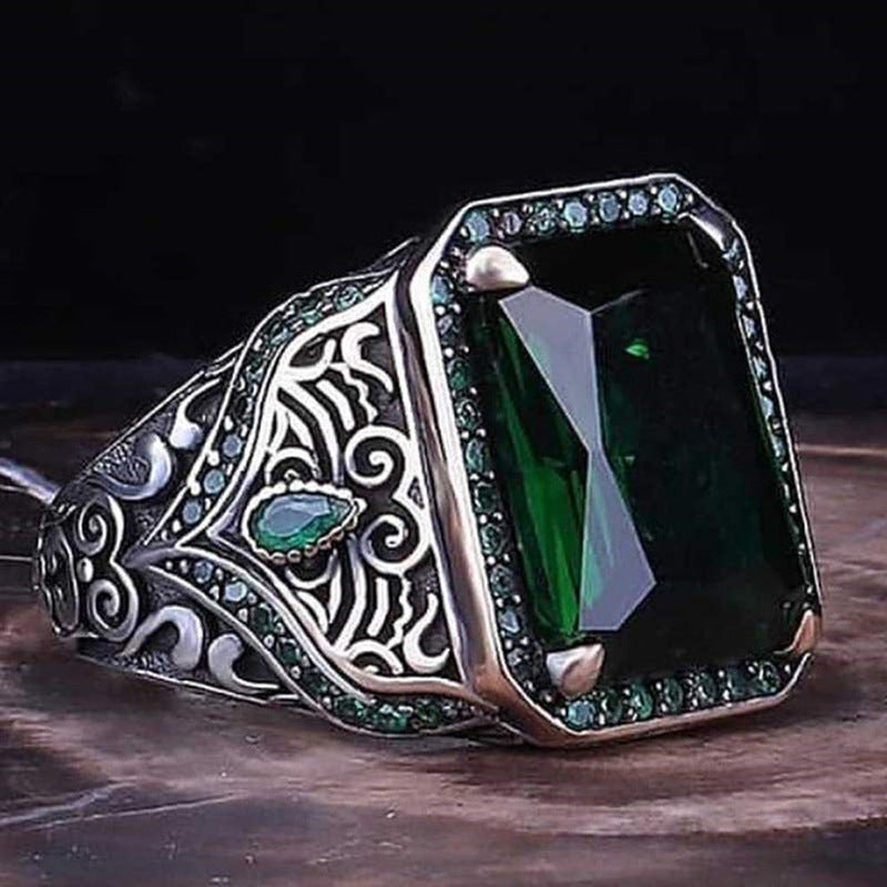 Men's Fashion Simple Exaggerated Alloy Ring