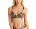 Leopard Print Bra Set