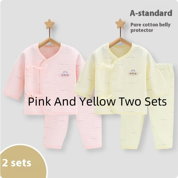 Newborn Underwear Pure Cotton Baby Split Suit