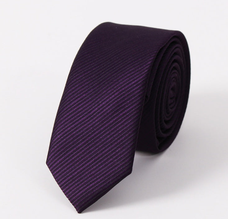 Men's formal business casual polyester silk jacquard tie