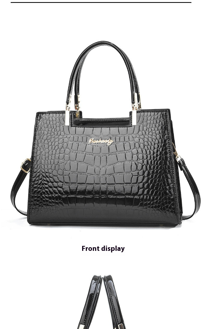 Patent Leather Shoulder Bag