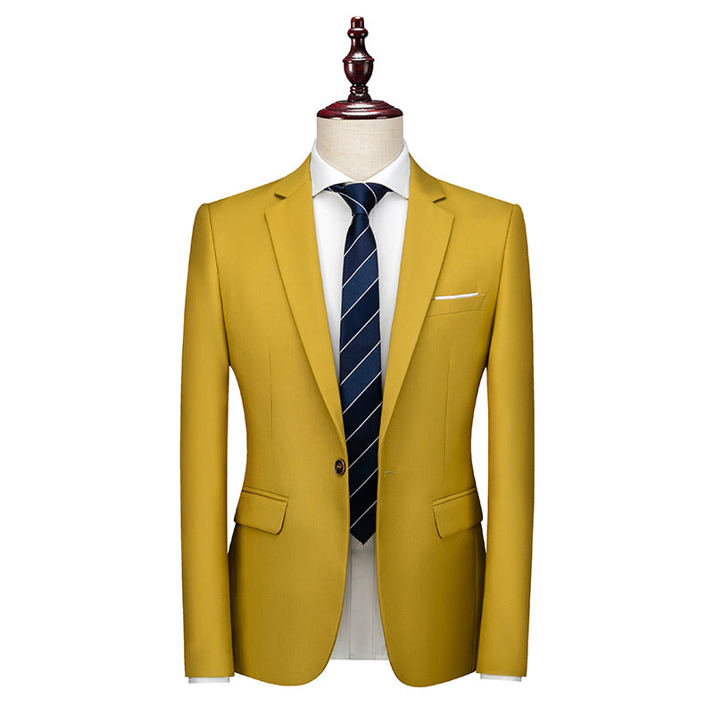 Slim-fit Korean-style Business Casual Formal Jacket