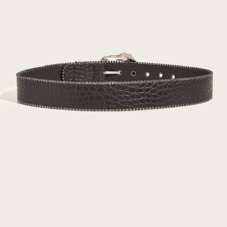 Belt Skirt With Suit