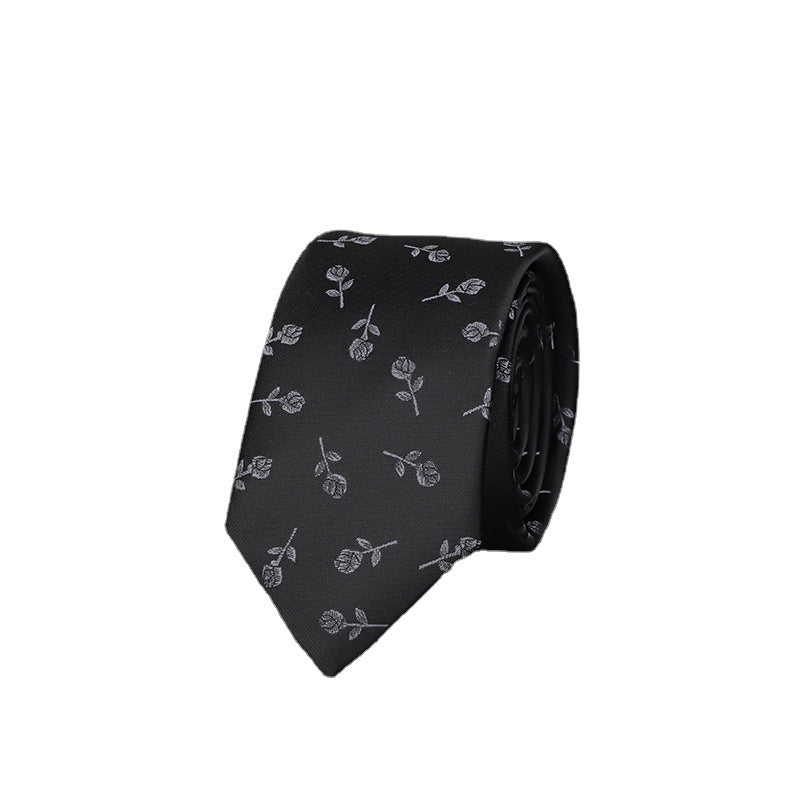 Silk Jacquard Tie Business Formal Wear Corporate