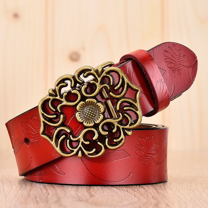 Wide  Fashion Casual Pants Belt