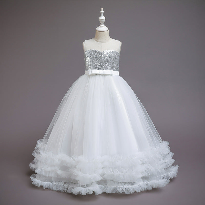 Girls Sequined Wedding