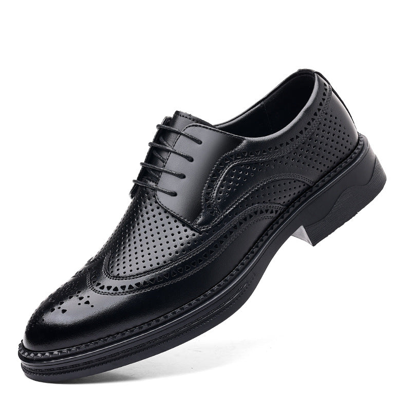 Hollow  Business leather  Formal Wear