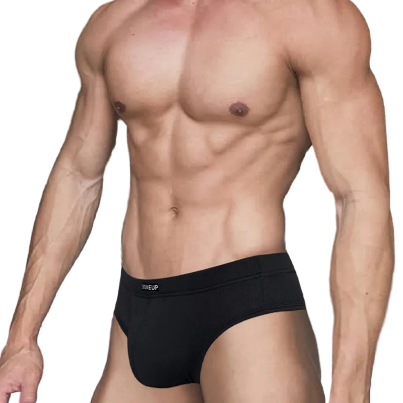 Underwear Breathable Plus Size Solid Color Low Waist