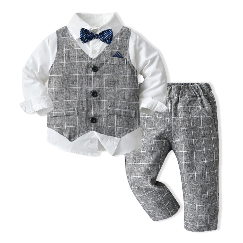 Suit Three-piece Set