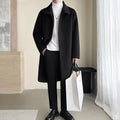 Winter Overknee Long Cotton And Thickening Woolen Coat