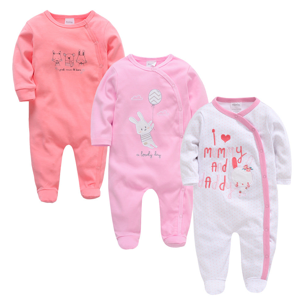 Spring and Autumn New Cartoon One-piece Long Sleeve