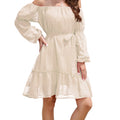 Fashion One-shoulder Long Sleeve Dress
