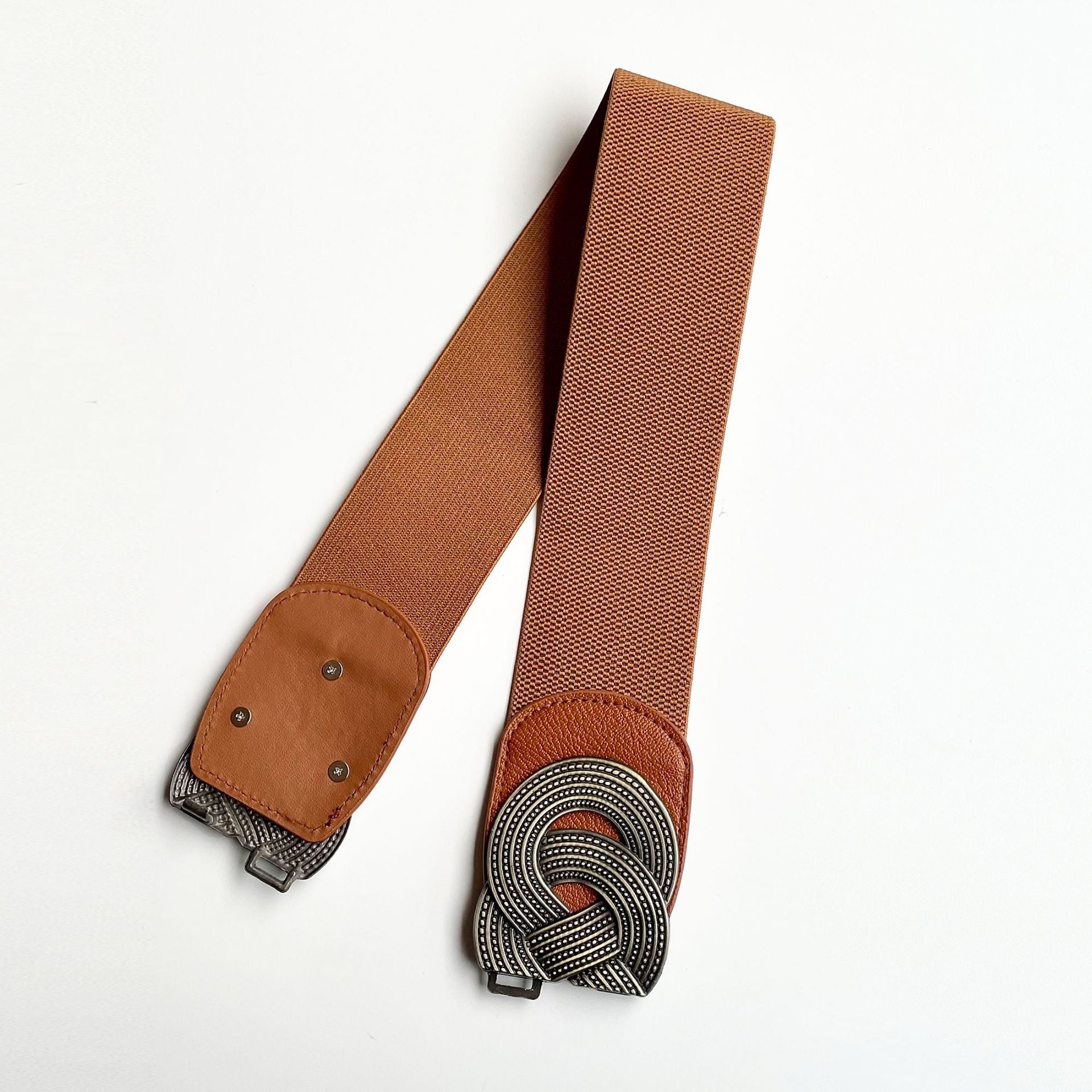 Retro Elastic Wide Belt