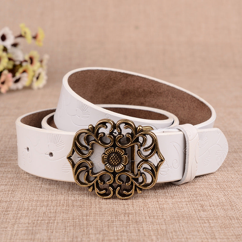 Leather Vintage Decorative Belt